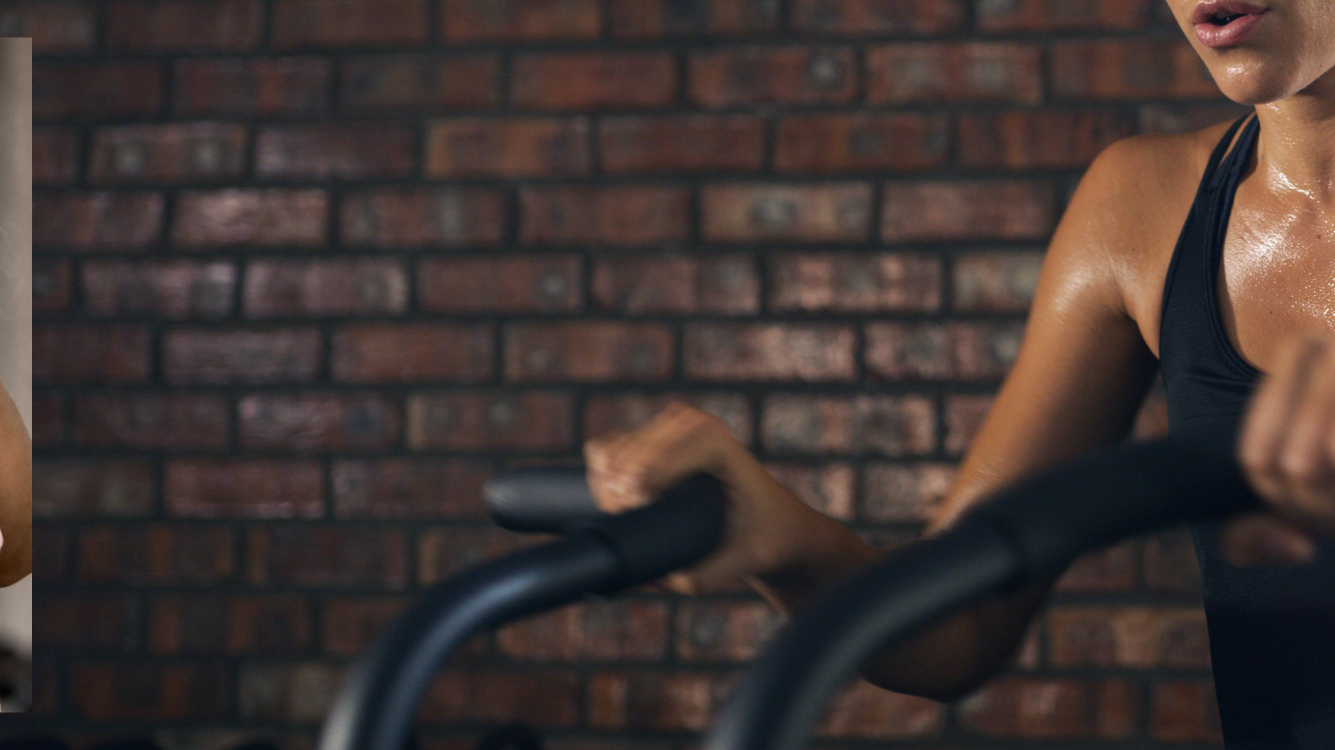 Sweat and odour causing bacteria in gym clothes