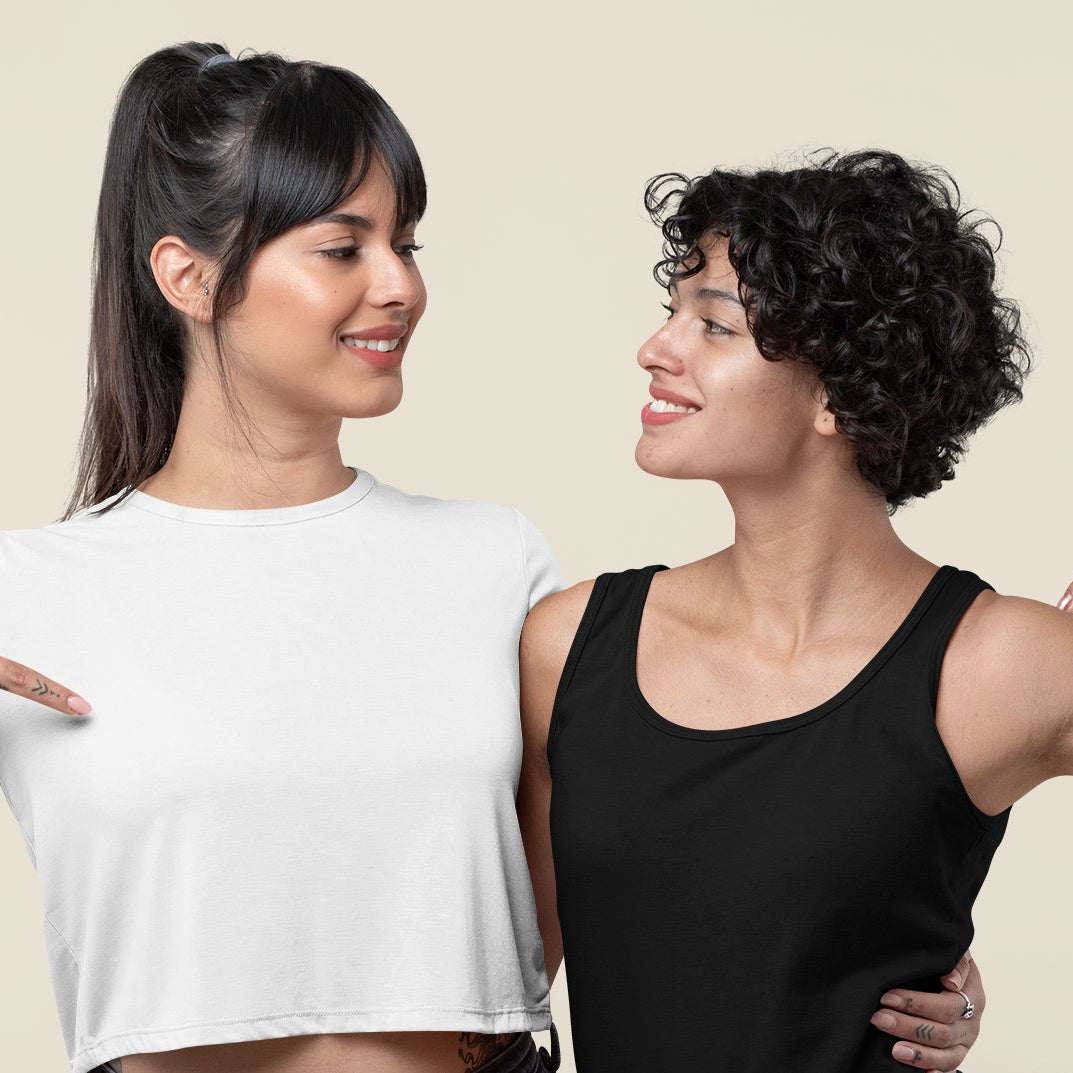 Super Soft Tops & Sports Bra Breathable Bamboo & Moisture Wicking