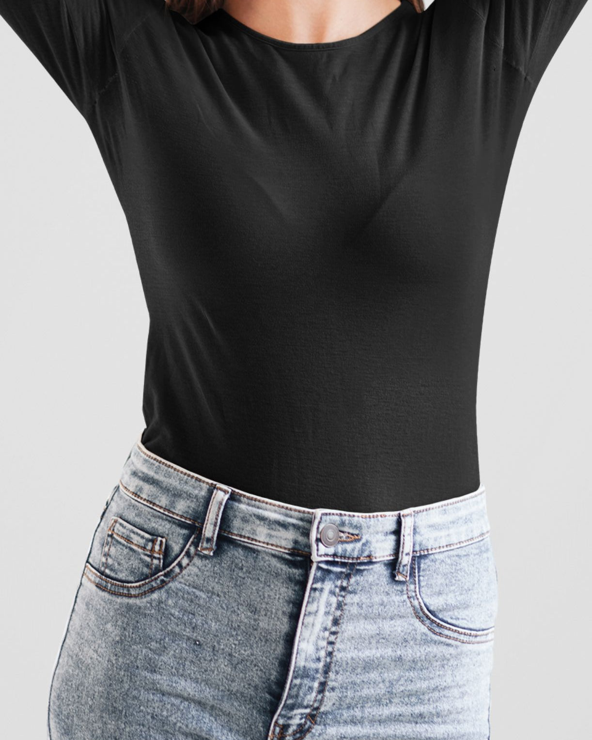 Bamboo Long Sleeve T-Shirt Black