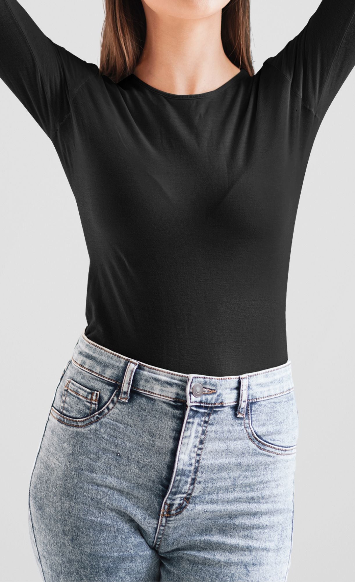 Bamboo Long Sleeve T-Shirt Black