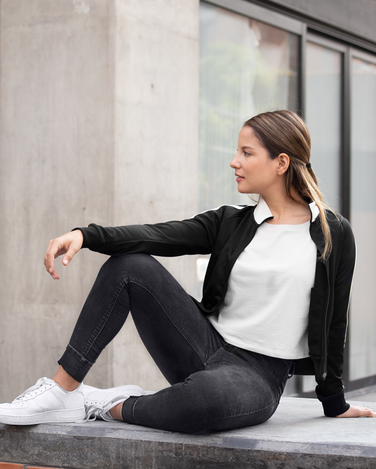 Womens crop-top-white bamboo soft and silky