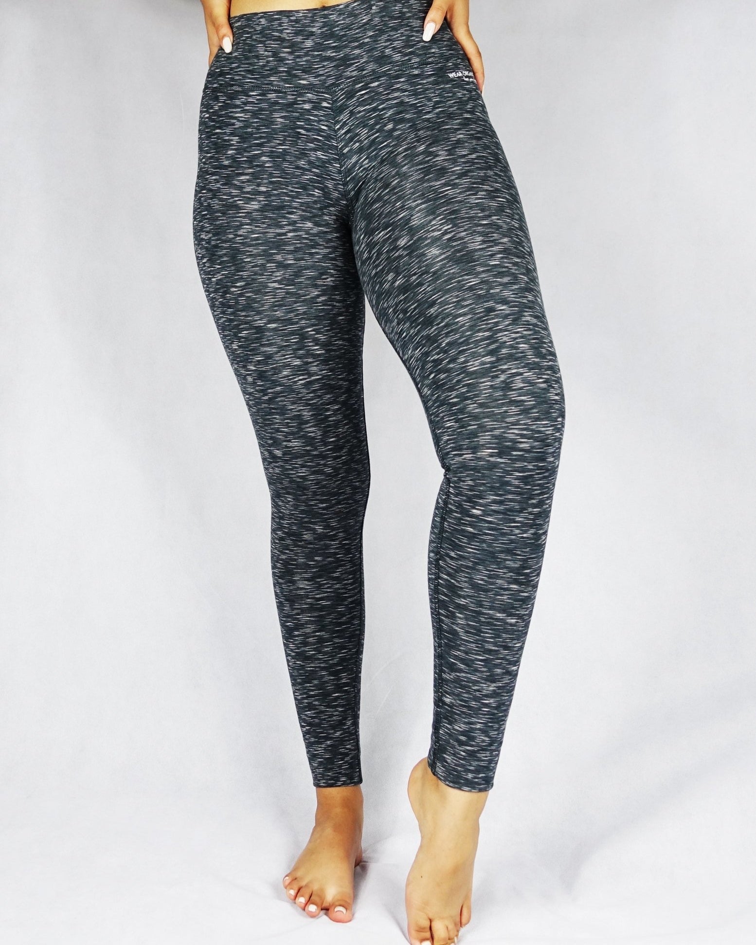Dark grey full length leggings, activewear