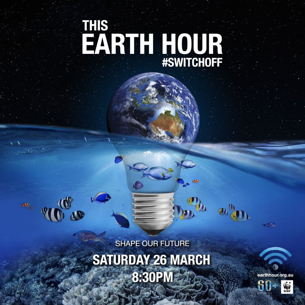 Earth Hour 2022 - Let's Switch off and #ShapeOurFuture - WEARORGANIC