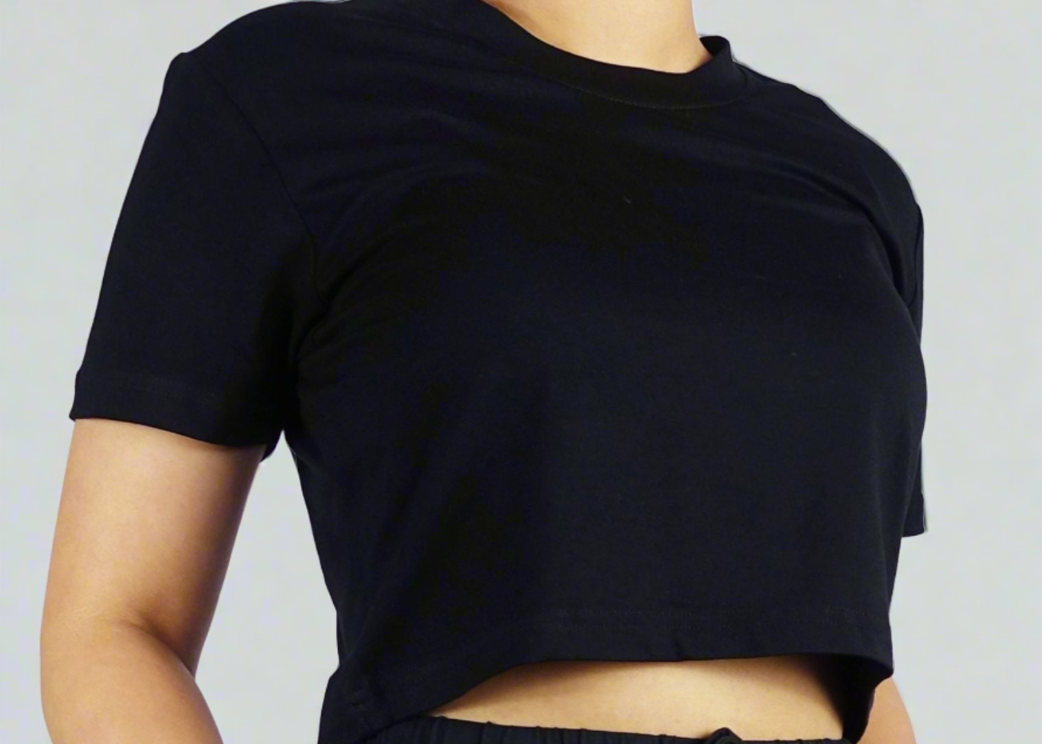 Bamboo Crop Tee soft and odour free