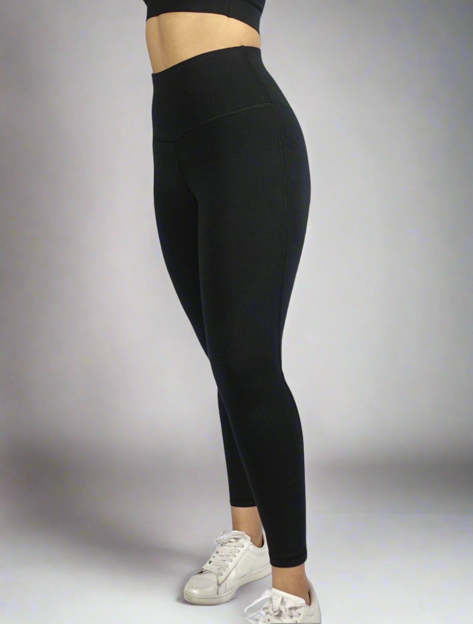 Shop Plus Size Organic Cotton 7/8 Legging in Black