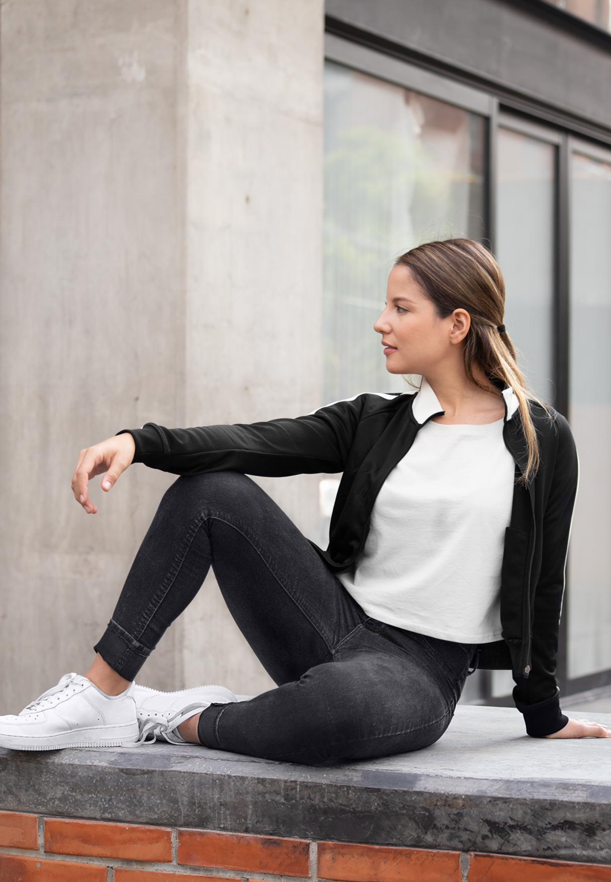Womens crop-top-white bamboo soft and silky