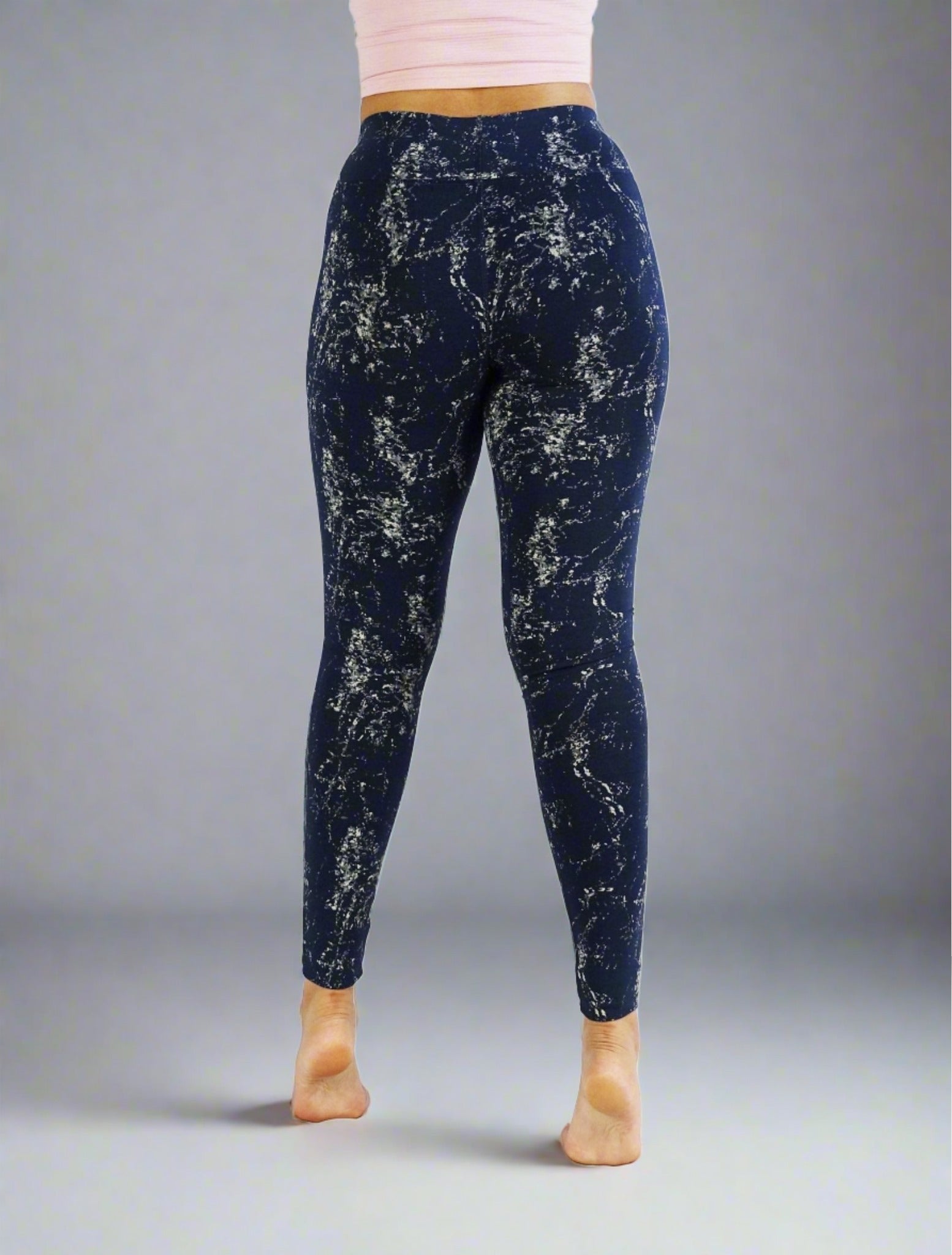 Power Workout Leggings - Blue Terazzo Print | Women's Leggings | Sweaty  Betty