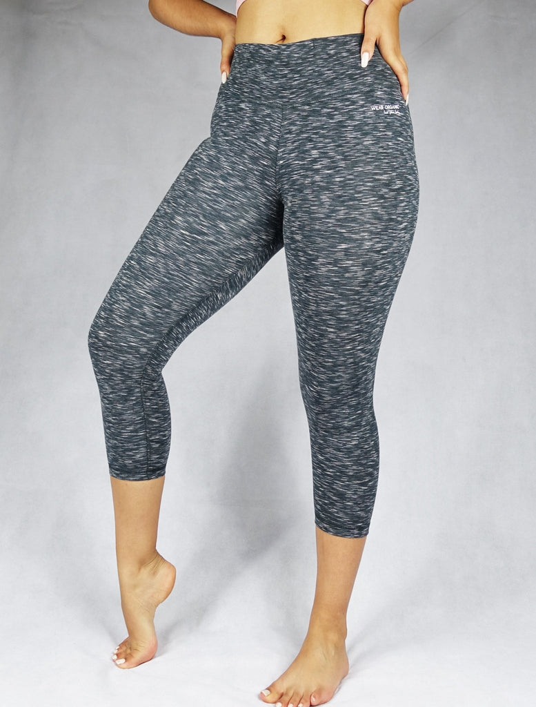 Dark grey crop leggings