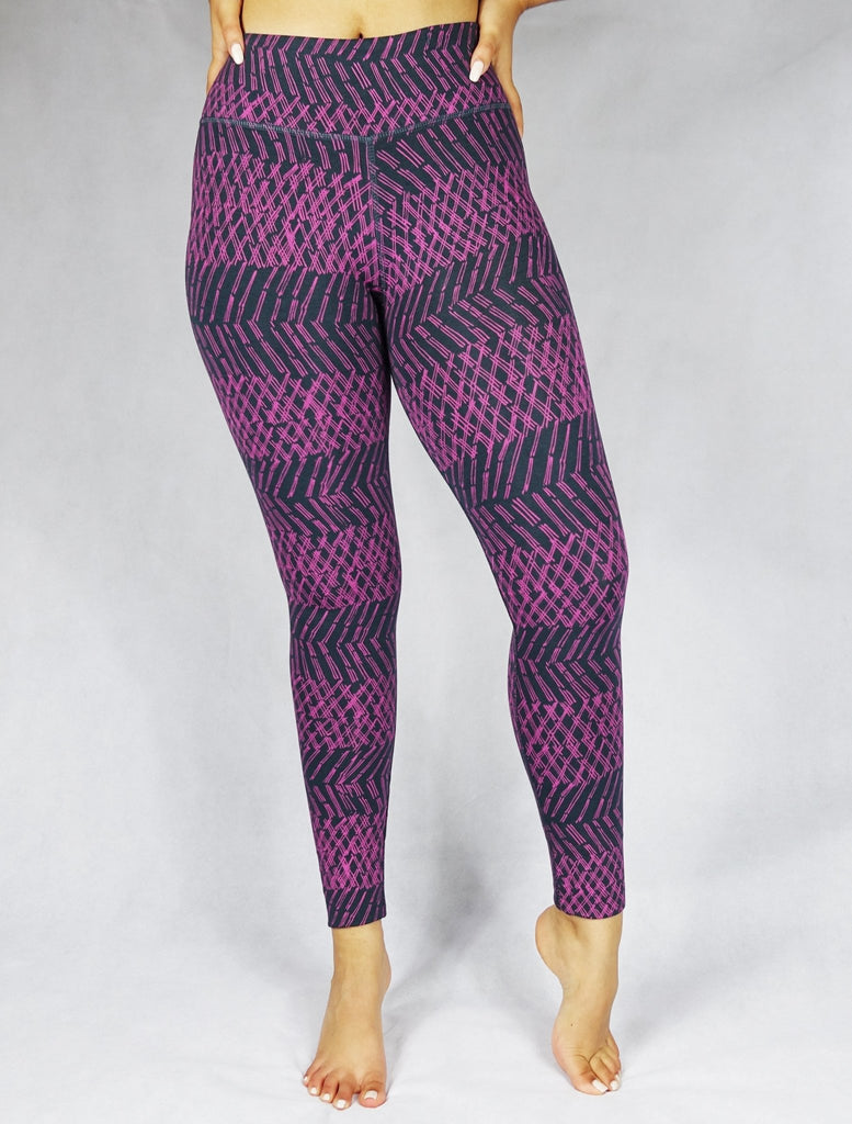 Ventura Plum Full Length Legging - WEARORGANIC